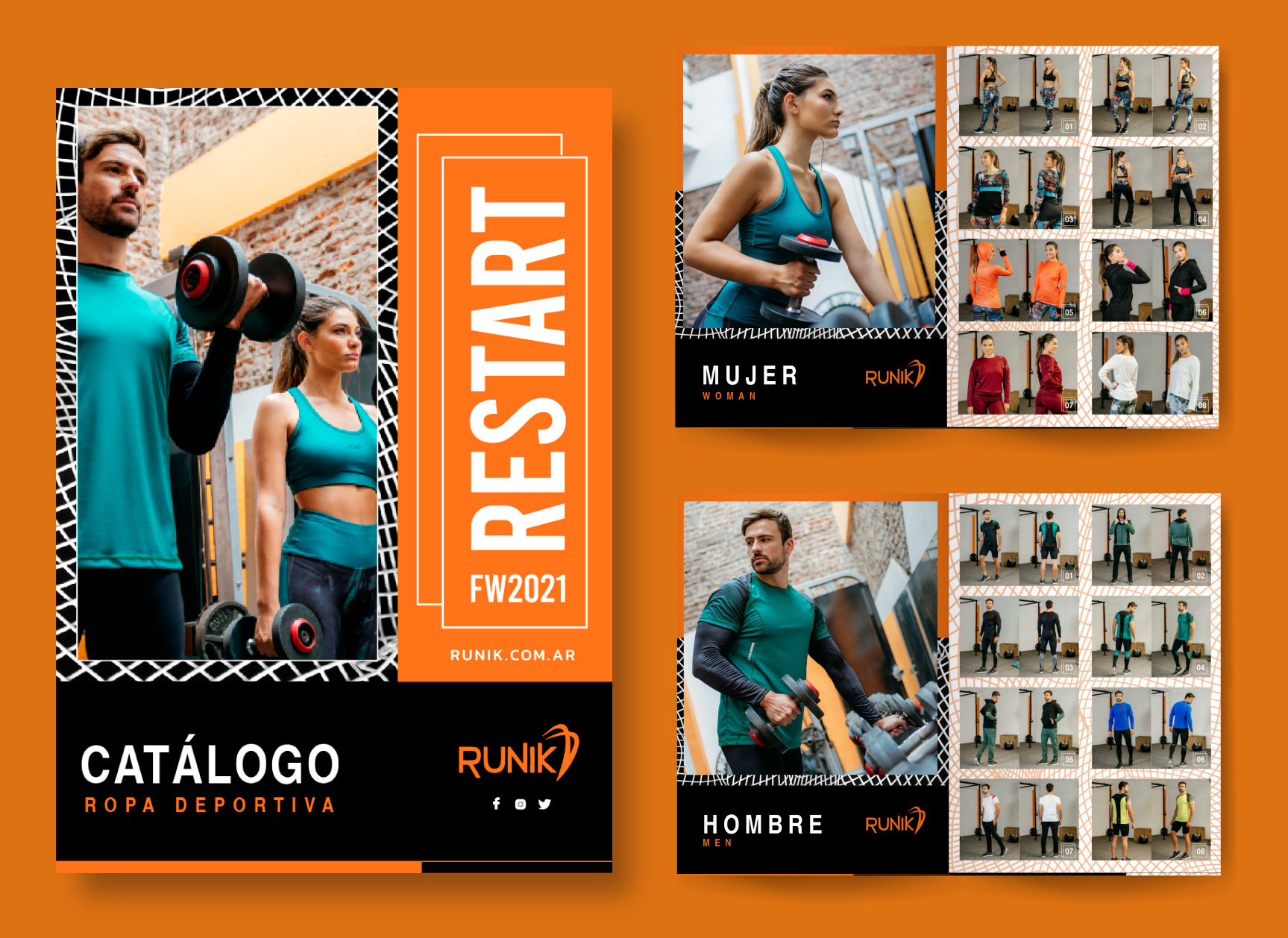 Runik ropa on sale deportiva catalogo